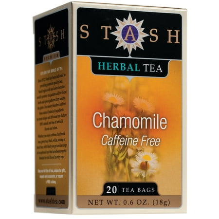 (3 Boxes) Stash Tea Chamomile Herbal Tea, 20 Ct, 0.6 (Best Time To Drink Chamomile Tea)