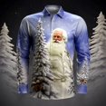 thumbnail image 1 of Traje de moda para hombre camisa con botones y corbata nuevo estilo rojo rosa patrón HD suave cómodo elástico diseño de diseñador talla grande, 1 of 6