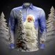 thumbnail image 1 of Traje de moda para hombre camisa con botones y corbata nuevo estilo rojo rosa patrón HD suave cómodo elástico diseño de diseñador talla grande, 1 of 6