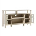 thumbnail image 4 of Walker Edison Transitional Wood Glass Door Storage Sideboard 58" - Coastal Oak, 4 of 15