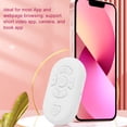 thumbnail image 3 of Phone Remote Control, Wireless  Shutter BT4.0 32.8ft Range for Selfie Page Turning App with Type C Charging Cable, 3 of 7