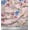 Pale Pink, variant on Soimoi Black Cotton Duck Fabric Leaves & Floral Print Sewing Fabric BTY 42 Inch Wide