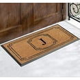 thumbnail image 4 of A1 Home Collections Rubber and Coir Molded Door Mat 30x48 Inch Designer Hand-Crafted ,Personalized ,Double/Single Door Mat, 4 of 8