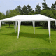 thumbnail image 2 of Toldo Reforzado Practiksa 9x3 Metros Carpa con Ventanas Lona Impermeable Color Blanco, 2 of 5