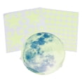 thumbnail image 4 of Calcomanías de Pared ANGGREK Que Brillan En La Oscuridad Luna Estrella Punto, 4 of 8