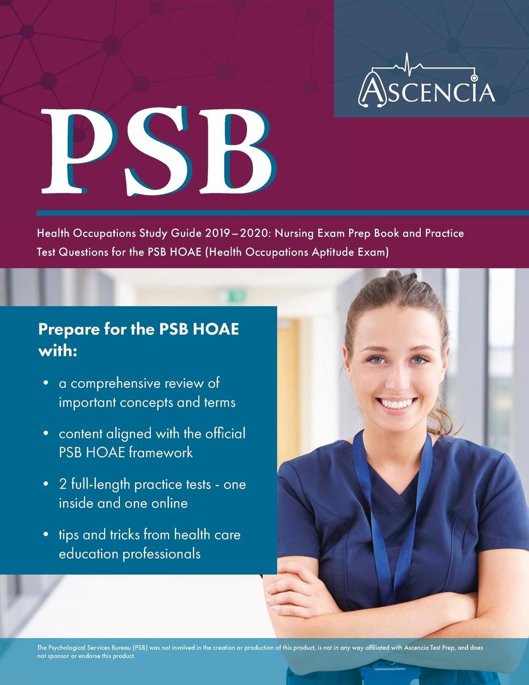 PSB Health Occupations Study Guide 2019 2020 Nursing Exam Prep Book And Practice Test