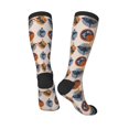 thumbnail image 5 of Lsque Vintage Botanical Butterfly Art Printed Crew Socks Men's Women's LightWeight Thin Casual Calf Socks ,Knee High Socks,Cotton Socks, 5 of 9