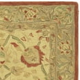 thumbnail image 2 of SAFAVIEH Anatolia Venice Floral Wool Area Rug, Beige/Rust, 6' x 6' Square, 2 of 3