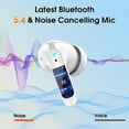 thumbnail image 6 of Dobopo Wireless Earbuds, Bluetooth 5.3 Headphones, 48H Playback IPX7 Waterproof Ear Buds in-Ear Stereo Bass Bluetooth Earbuds with ENC Microphone for iOS/Android., 6 of 6