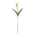 thumbnail image 1 of Inteprter Mini flor artificial, lirio único, tulipán, flor monarca, flor falsa de PU, decoración para el hogar y la Oficina, decoración para Flores artificiales blanco Inteprter HA6563-01B, 1 of 6