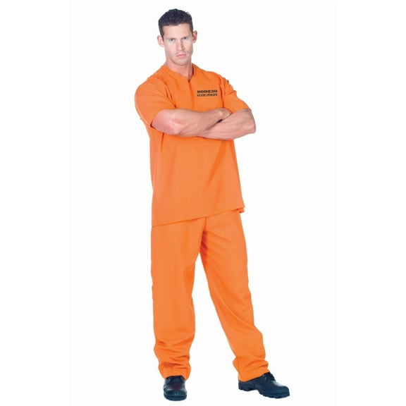 Underwraps Public Offender Adult Male Costume XX-Large Male