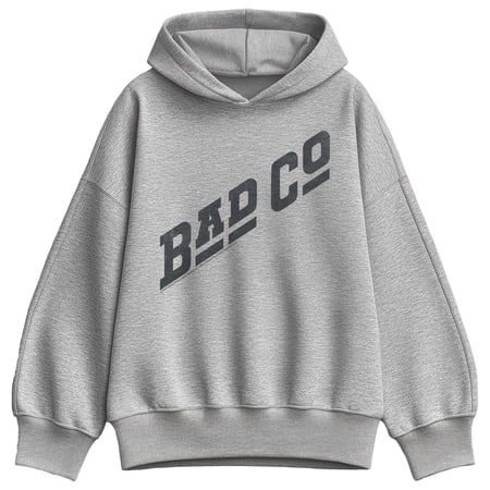 Bad Company - Logo Light - Women's Oversized Fleece Hoodie Sweatshirt