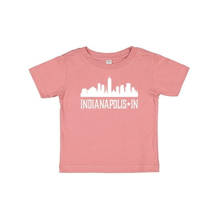 

Inktastic Indianapolis Indiana Skyline IN Cities Gift Baby Boy or Baby Girl T-Shirt