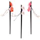 thumbnail image 1 of 3 Pedazos Palillo para Pelo Cabello Adorno con Colgante de Forma Sakura Accesorios Elegante para Mujer Baoblaze Hair Stick, 1 of 8