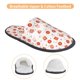 thumbnail image 3 of Fotbe Pastry Pantuflas Peludas para Mujer con Estampado, Zapatillas de Peluche, Zapatos de Invierno para Casa, Uso Interior y Exterior-Medium, 3 of 8