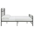 thumbnail image 7 of Weston Home Reeve Metal Spindle Platform Bed, Queen, Antique Dark Bronze, 7 of 7