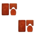 thumbnail image 2 of Inteprter Juego de alfombrillas de baño antideslizantes, tacto y no se deforma fácilmente para cualquier juego de baño duradero para el hogar Type4 NO4, 2 of 6
