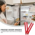 thumbnail image 3 of GOOHOCHY 2Ud Bisagras Plásticas Autoadhesivas Resistentes Rojas Para Puertas De Cocina Y Refrigerador, 3 of 7