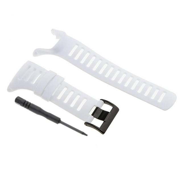 Correa de reloj Multicolor de Gaucho suave Sunnimix Blanco negro