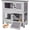 (36" L) Grey, variant on Aivituvin Rabbit Hutch Indoor Outdoor, 2-Story Rabbit Cage for Guinea Pigs with 2 Leakproof Trays & 4 Wheels