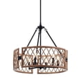 thumbnail image 4 of Kichler Lighting - Six Light Chandelier - Chandelier Round Pendant - Rustic, 4 of 6