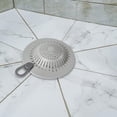 thumbnail image 1 of Recogedor de de drenaje, filtro de drenaje de piso de silicona, colador de lavabo de ducha antideslizante práctico y antiobstrucción para Gris, 1 of 7