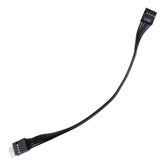 Computer Motherboard Extension Cable USB 2.0 9Pin Male to Female Converter Cord