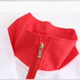 thumbnail image 3 of Womens Lightweight Sports Vest Zip-Up Athletic Hiking Sleeveless Jackets Running Travel Softshell Coats Red, 2XL, 3 of 7