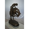 thumbnail image 5 of Jumbo Rattle Snake by Remington Bronze Statue -  Size: 21"L x 11"W x 32"H., 5 of 10