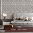 thumbnail image 3 of Adhesivo Wallpaper Very Berry, dorado blanco, despega y pega, paquete de 2, 3 of 6