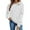 White, variant on Royisotas Womens Valentine Sweatshirts Plus Size Crew Neck Shirts Pullover Winter Love Heart Sweatshirts for Women Loose