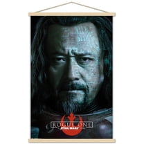 Star Wars: Rogue One - Baze Wall Poster with Wooden Magnetic Frame, 22.375" x 34"