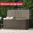 thumbnail image 3 of Rubbermaid Deck Box with Seat - X-Large, 3 of 5