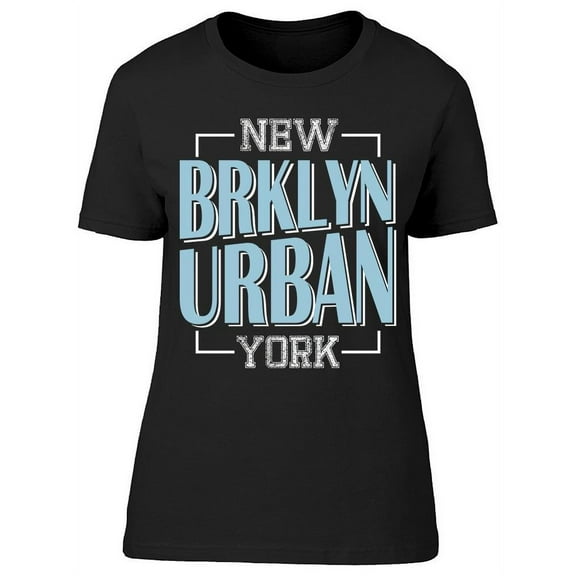 Poster: New Brklyn Urban York T-Shirt Women -Image by Shutterstock, Female Medium