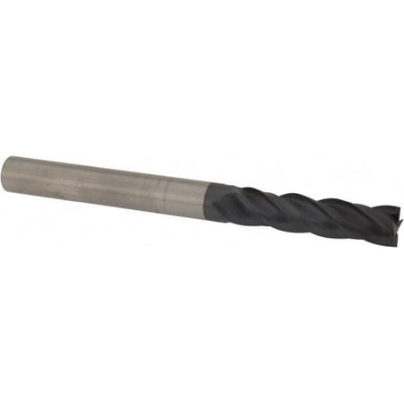 

Accupro 3/4 2-1/4 LOC 3/4 Shank Diam 5 OAL 4 Flute Solid Carbide Square End Mill Single End AlTiN Finish Spiral Flute Variable Helix Centercutting Right Hand Cut Right Hand Flute