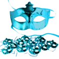 thumbnail image 1 of Antifaces Media Cara Valo Concept Turquesa Semi Flexible Unisex Paquete de 12, 1 of 8