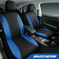thumbnail image 4 of Skechers Leather Front Car Seat Cover – Premium Comfort and Protection, Universal Fit for Cars, SUVs, and Trucks - Blue, 4 of 8