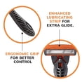 thumbnail image 4 of Bic Hybrid Advance Shaver System For Men, 6 Cartridges - 1 Ea, 6 Pack, 4 of 4