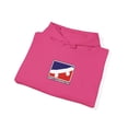 thumbnail image 3 of Shortys Skate Stuff Classic OG Red Blue Muska Vintage Classic Skate Hoodie Print - L / Heliconia, 3 of 5