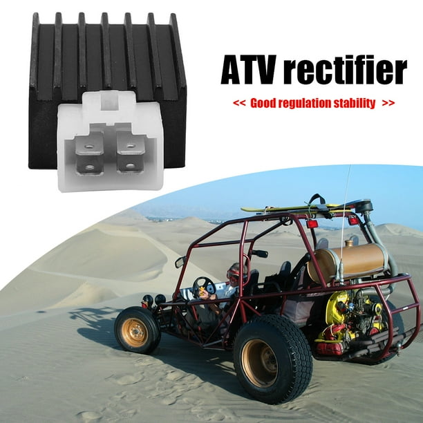 Rectificador Regulador Regulador Rectificador Rectificador de onda completa del regulador de voltaje de la motocicleta para 70cc/90cc/100cc/110cc ATV