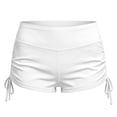 thumbnail image 4 of Yuhangmm Women's Swim Shorts, Lightweight Beach Swim Shorts for Water Sports Bottoms Tailored for and Activities White S, 4 of 4