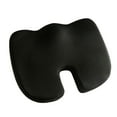thumbnail image 2 of Cojín de asiento de espuma viscoelástica Malla de rebote lento Suave Cómodo para oficina Coche Paciente con hemorroides Mujer embarazada, 2 of 5