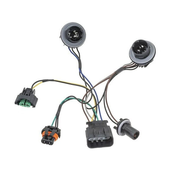 Headlight Wiring Harness - Compatible with 2007 - 2014 Chevy Tahoe 2008 2009 2010 2011 2012 2013