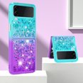 thumbnail image 5 of Funda para Samsung Galaxy Z Flip 3 5G Transparente con Brillos Carcasa Protectora Antigolpes con Glitter Brillante, 5 of 5