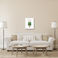 thumbnail image 3 of Global Gallery's 'Green Beer Cake II' By Michael Mullan Stretched Canvas Wall Art, 3 of 4