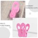 thumbnail image 3 of WEAVILUX 30Ud Pinzas De Plástico Para Colgar Ropa Con A De Viento Color Rosa, 3 of 7
