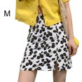 thumbnail image 1 of Minnieouse de mujer Estampado de flores corta de cintura alta Split A-line Girl Cloth Prendas para la parte inferior del cuerpo blanco METRO Minnieouse AP001947-05, 1 of 6
