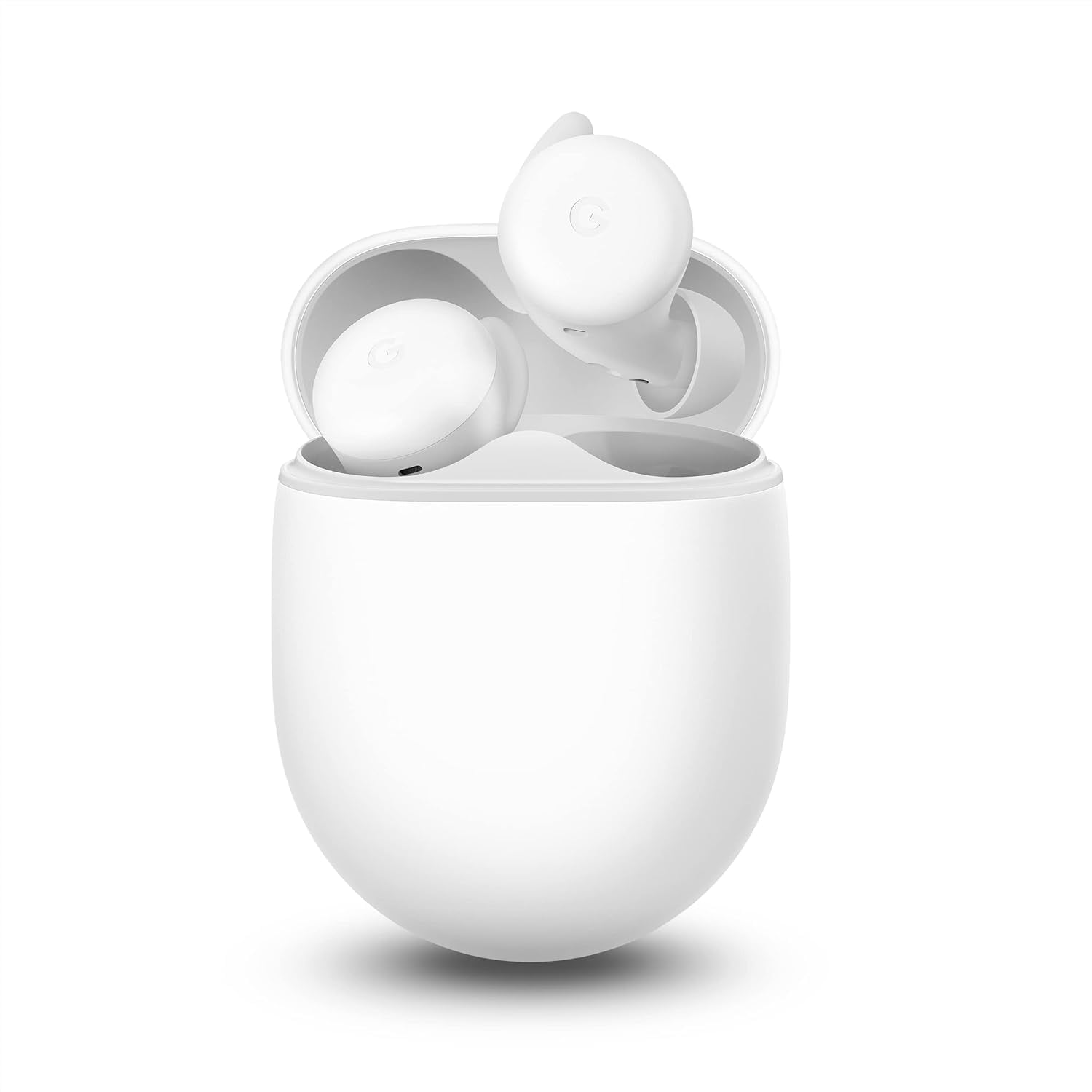 Restored Google Pixel Buds A-Series True Wireless In-Ear Headphones (Clearly White) Good