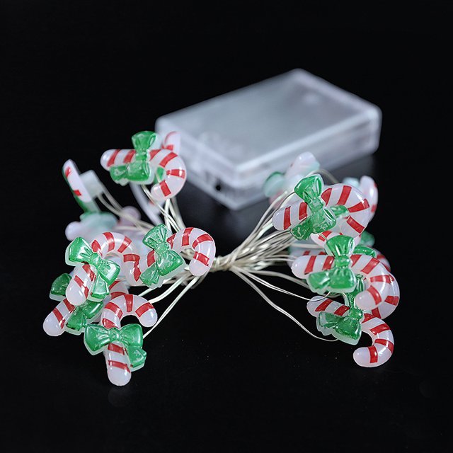 led copper wire lamp christmas fastener copper wire lamp santa claus snowman elk festival decoration light string christmas lights