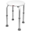 Carex - Shower Stool Carex - Without Arms Aluminum Frame Without Back 15.5 to 20.5 Inch - 1/Each